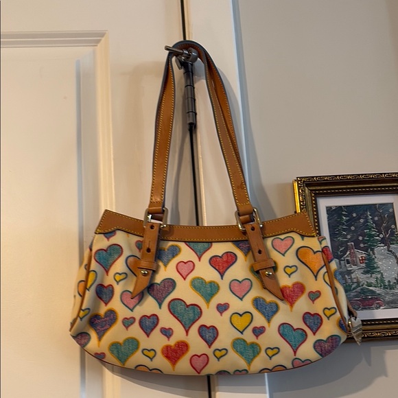 Vintage ⚡️ Colorful Heart Patterned Women's Bag! Valentine’s Day! - Picture 3 of 7